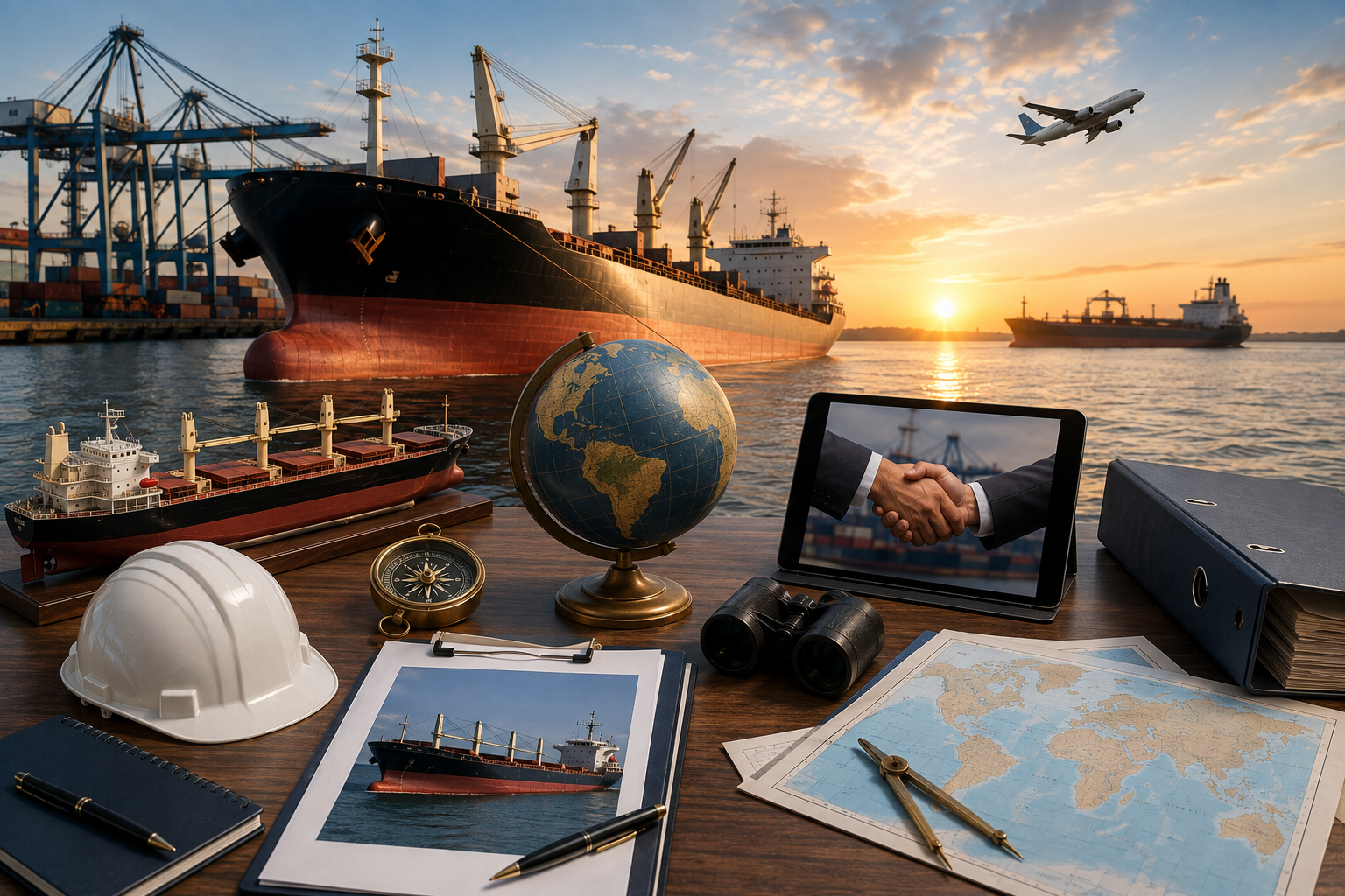 Ship chartering and brokerage