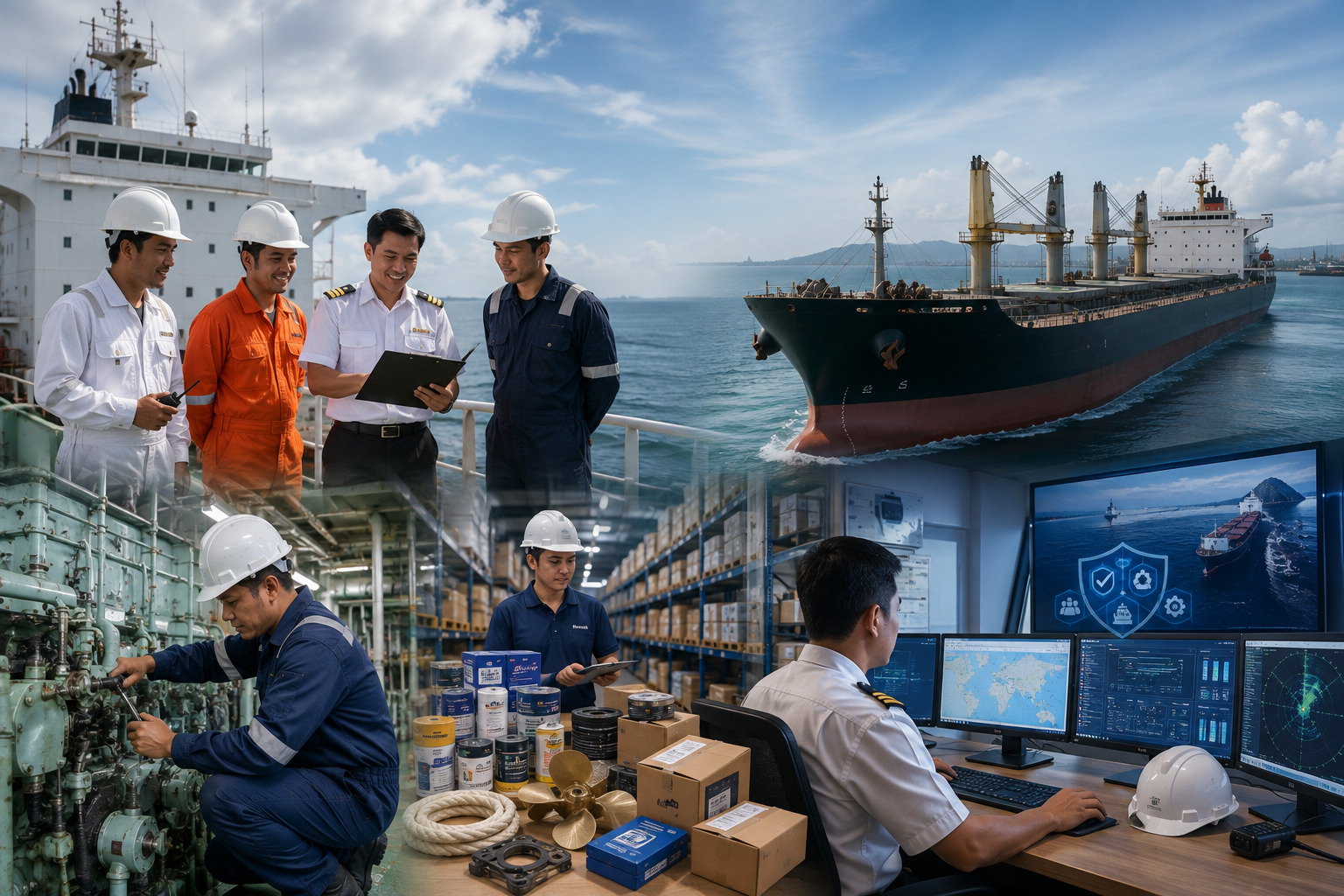 Ship management solutions